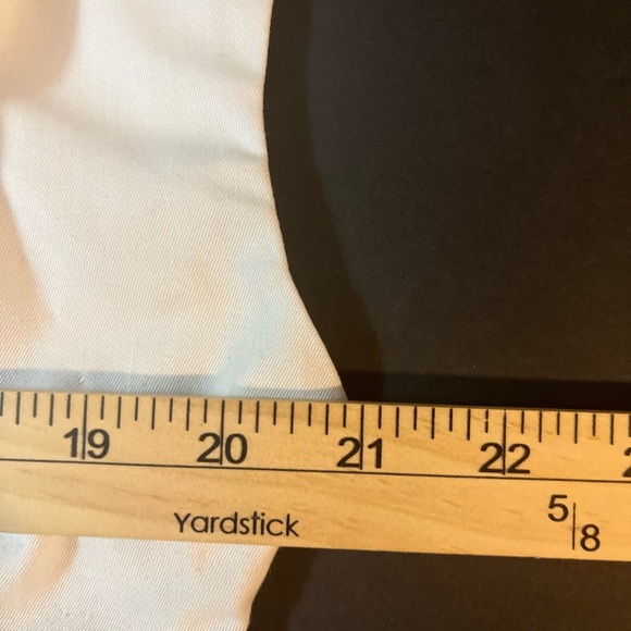 Lillian Russell Black White Wrap Belted Dress Polka Dot Collar Lapels Size 14 - Picture 6 of 8